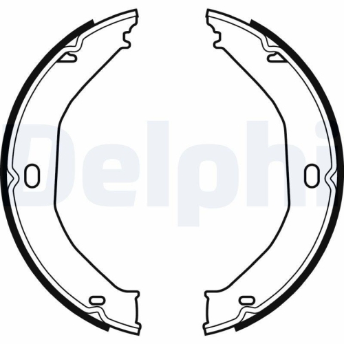 DELPHI Bremsbackensatz LS2078