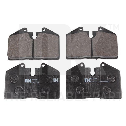 NK Bremsbelagsatz, Scheibenbremse 225605