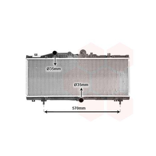 VAN WEZEL K&uuml;hler, Motork&uuml;hlung 17002166