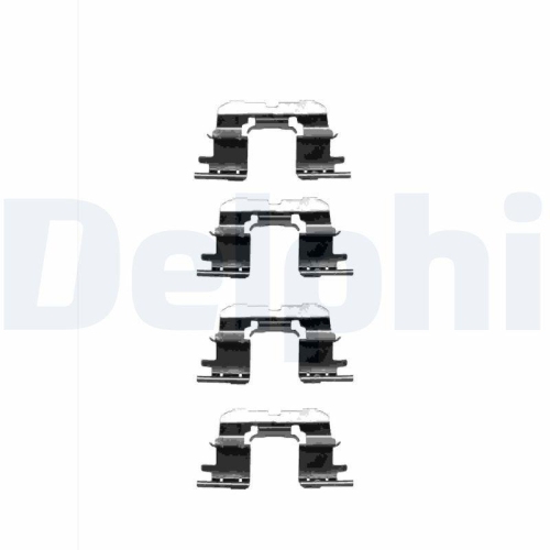 DELPHI Zubeh&ouml;rsatz, Scheibenbremsbelag LX0333