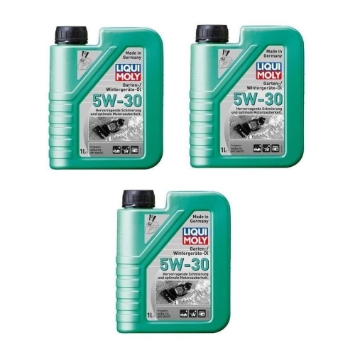 Motoröl Gartengeräte Wintergeräte 5W-30 mit Additiven 3 Liter LIQUI MOLY 1279