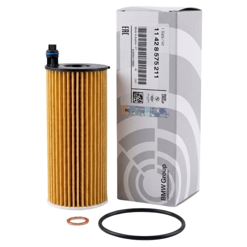 Original BMW Satz &Ouml;lfiltereinsatz F10 F11 F15 F20 F21 F22 F23 F25 11428575211
