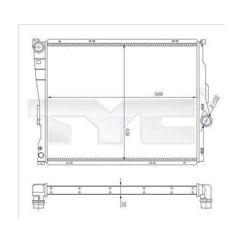 TYC Kühler, Motorkühlung