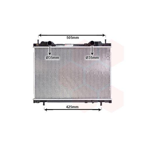 VAN WEZEL K&uuml;hler, Motork&uuml;hlung 17002167