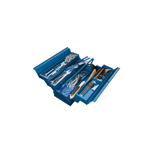 Werkzeugsortiment, mit Werkzeugkasten, 91-teilig SW Stahl Z4200