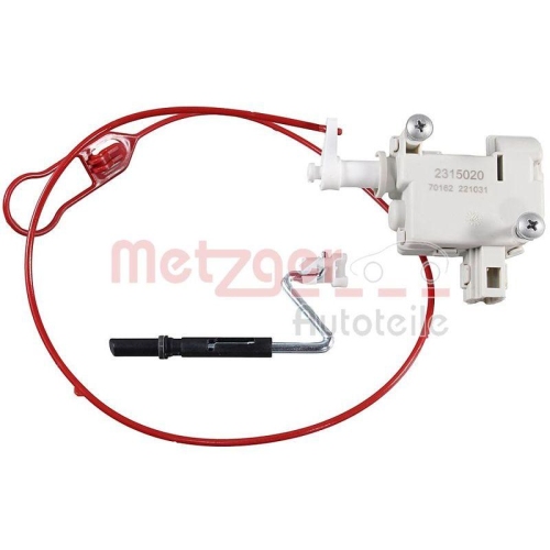 METZGER AUTOTEILE Stellelement, Tankklappe 2315020
