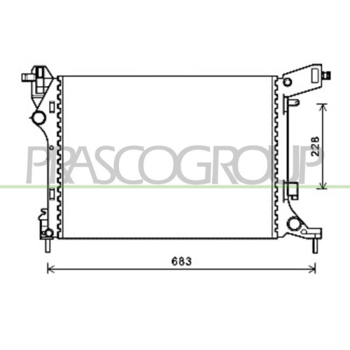 PRASCO K&uuml;hler, Motork&uuml;hlung PrascoSelection FT040R001