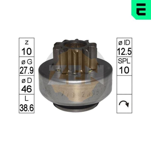 ERA Freilaufgetriebe, Starter ZN1779