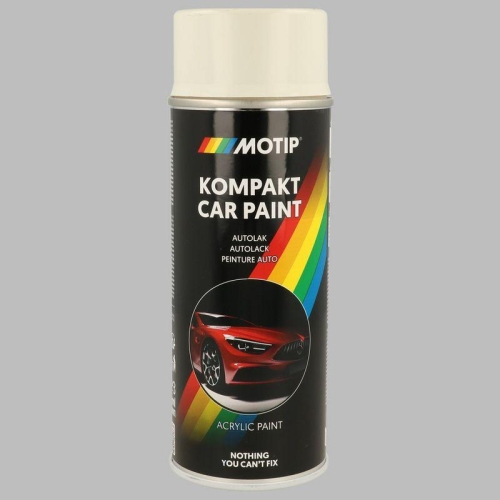 Spr&uuml;hfarbe Autolack Kompakt Spray Kompakt 45660 wei&szlig; gl&auml;nzend 400ml MOTIP
