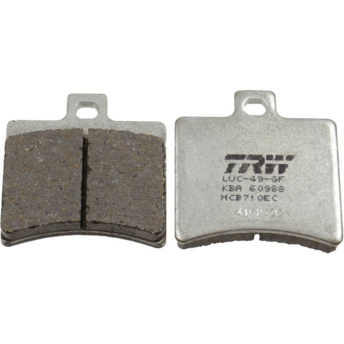 TRW Bremsbelagsatz, Scheibenbremse Organic Low Budget MCB710EC