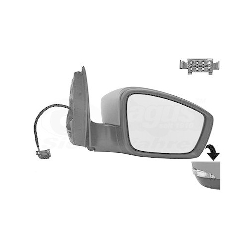 VAN WEZEL Außenspiegel * HAGUS * 7618818