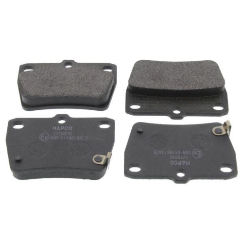 MAPCO Bremsbelagsatz, Scheibenbremse 6603