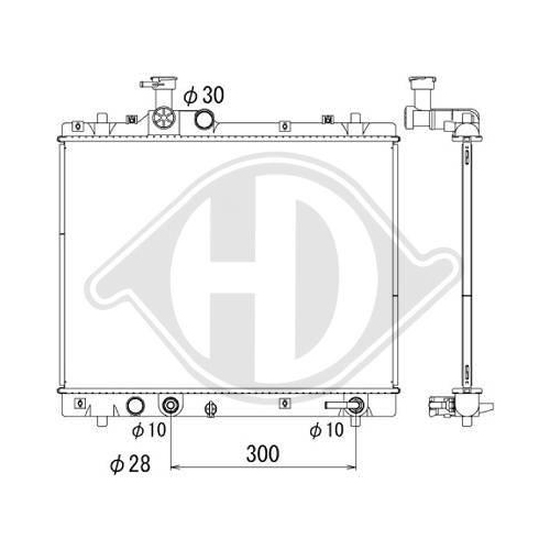 DIEDERICHS K&uuml;hler, Motork&uuml;hlung DIEDERICHS Climate DCM3904