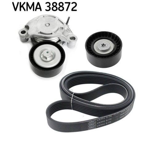 SKF Keilrippenriemensatz VKMA 38872