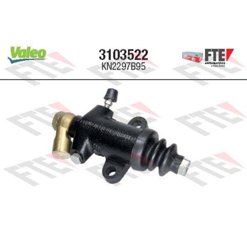 VALEO Nehmerzylinder, Kupplung FTE CLUTCH ACTUATION 3103522