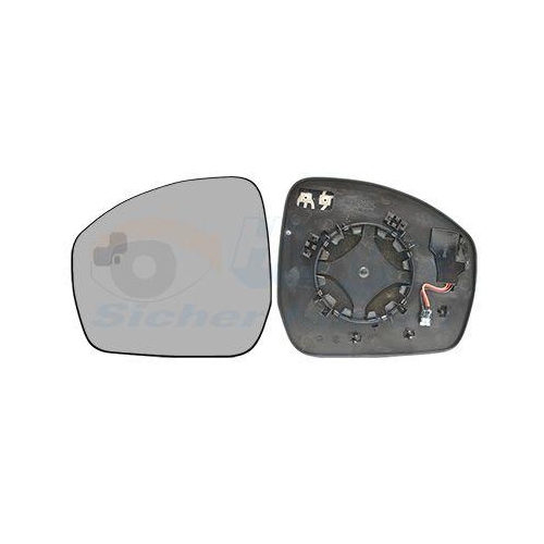 VAN WEZEL Spiegelglas, Au&szlig;enspiegel * HAGUS * 0258835