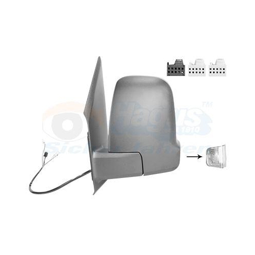 VAN WEZEL Au&szlig;enspiegel * HAGUS * 2973817