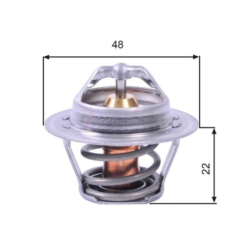 GATES Thermostat, K&uuml;hlmittel TH00391G1