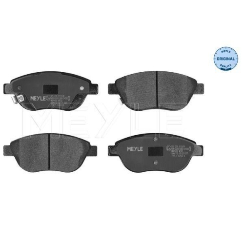 MEYLE Bremsbelagsatz, Scheibenbremse MEYLE-ORIGINAL: True to OE. 025 239 8119/W