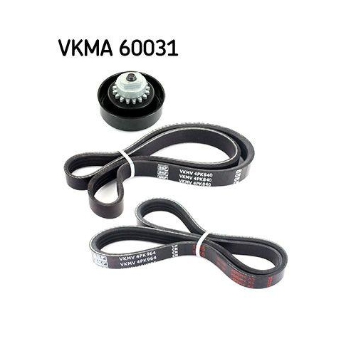 SKF Keilrippenriemensatz VKMA 60031