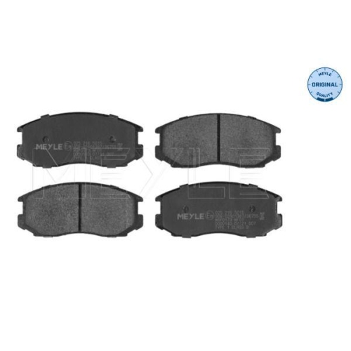 MEYLE Bremsbelagsatz, Scheibenbremse MEYLE-ORIGINAL: True to OE. 025 216 5015