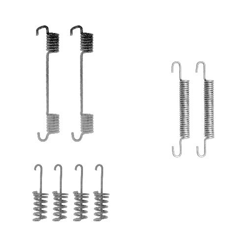 TEXTAR Zubehörsatz, Feststellbremsbacken 97012400
