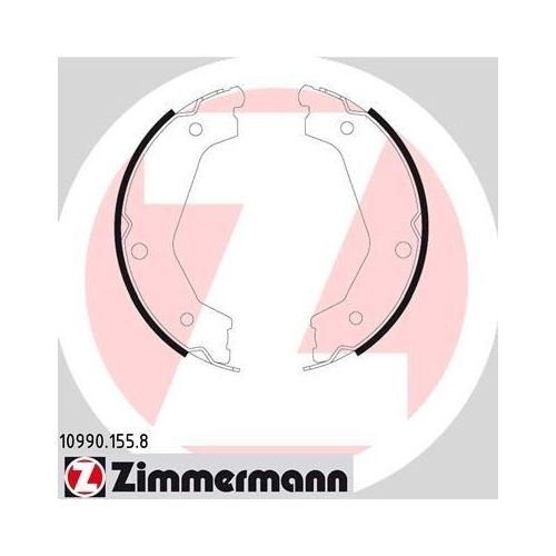 ZIMMERMANN Bremsbackensatz, Feststellbremse 10990.155.8