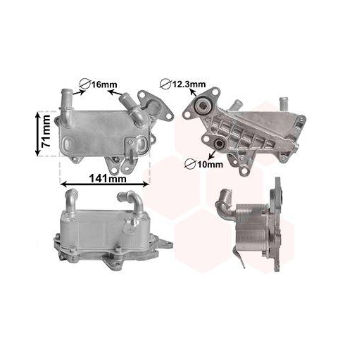 VAN WEZEL &Ouml;lk&uuml;hler, Automatikgetriebe *** IR PLUS *** 58013705