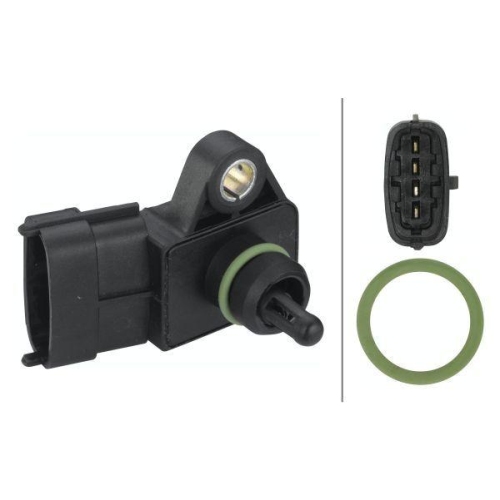 HELLA Sensor, Saugrohrdruck 6PP 013 112-031