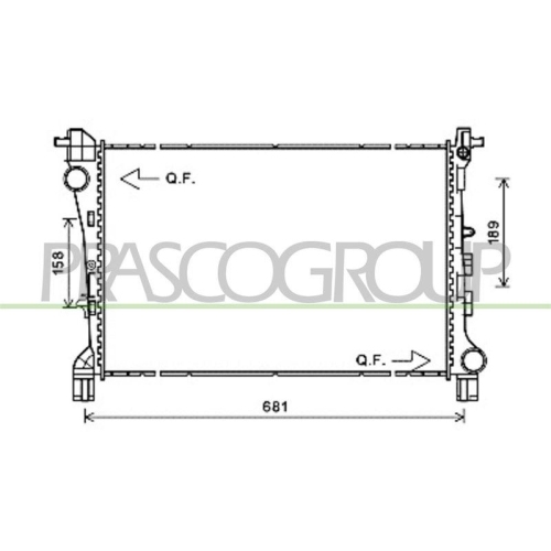 PRASCO K&uuml;hler, Motork&uuml;hlung PrascoSelection FT040R003