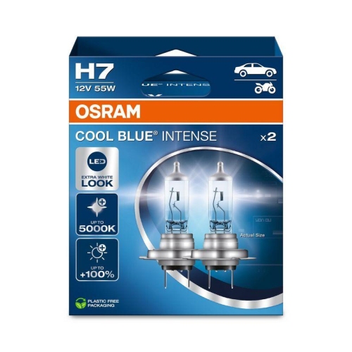 ams-OSRAM Glühlampe, Abbiegescheinwerfer COOL BLUE® INTENSE (Next Gen) 64210CBN-2HB