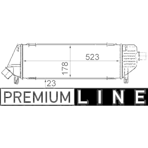 MAHLE Ladeluftk&uuml;hler BEHR *** PREMIUM LINE *** CI 305 000P