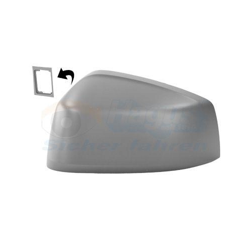 VAN WEZEL Abdeckung, Au&szlig;enspiegel * HAGUS * 5707845