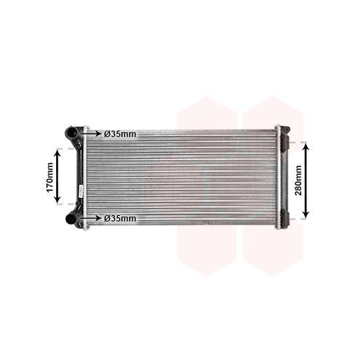 VAN WEZEL K&uuml;hler, Motork&uuml;hlung 17002210