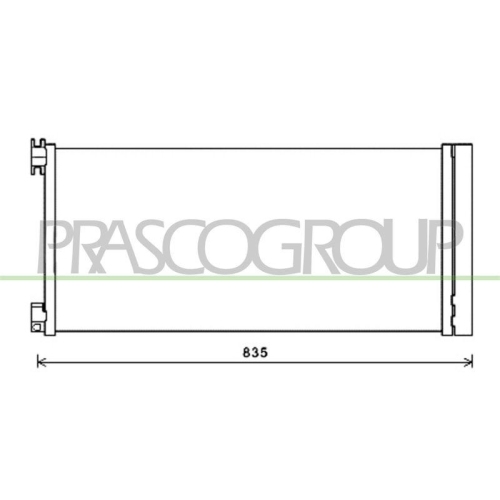 PRASCO Kondensator, Klimaanlage PrascoSelection FT900C001