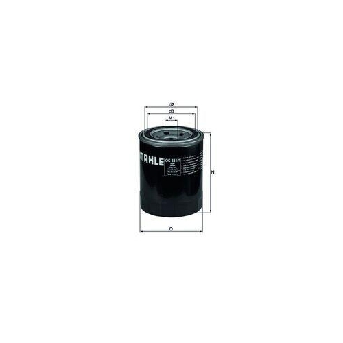 MAHLE &Ouml;lfilter OC 331/1