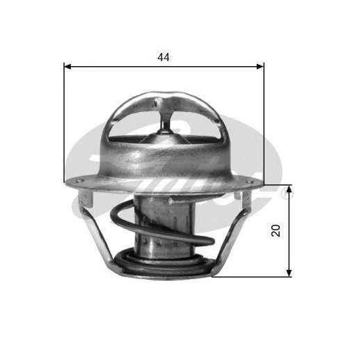 GATES Thermostat, K&uuml;hlmittel TH03088G1