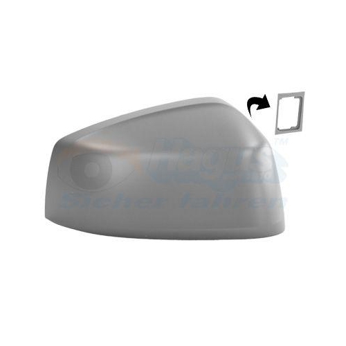 VAN WEZEL Abdeckung, Au&szlig;enspiegel * HAGUS * 5707846