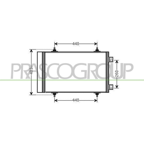 PRASCO Kondensator, Klimaanlage PrascoSelection CI942C002