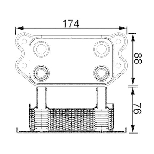 MAHLE &Ouml;lk&uuml;hler, Motor&ouml;l BEHR CLC 192 000S