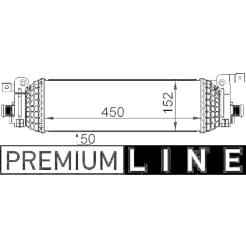 MAHLE Ladeluftk&uuml;hler BEHR *** PREMIUM LINE *** CI 326 000P