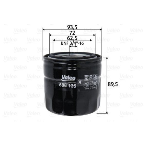 VALEO &Ouml;lfilter 586135