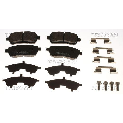 TRISCAN Bremsbelagsatz, Scheibenbremse 8110 16169