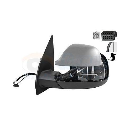 VAN WEZEL Au&szlig;enspiegel * HAGUS * 5789807