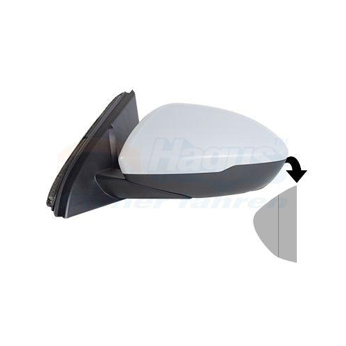 VAN WEZEL Au&szlig;enspiegel * HAGUS * 3854807