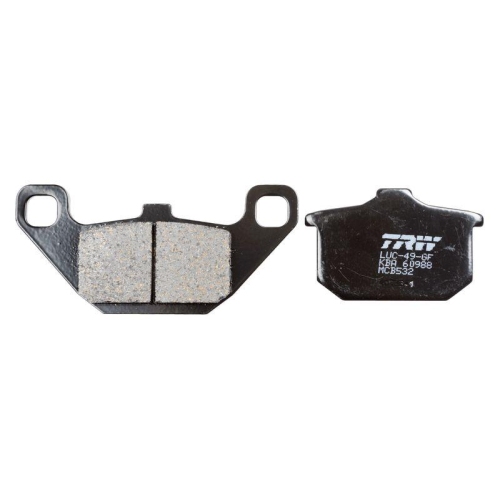 TRW Bremsbelagsatz, Scheibenbremse Organic Allround MCB532