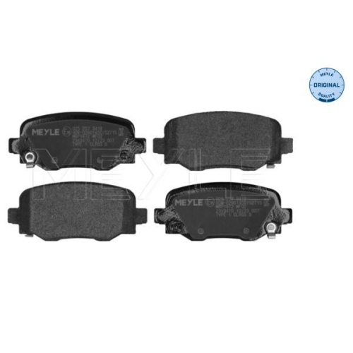 MEYLE Bremsbelagsatz, Scheibenbremse MEYLE-ORIGINAL: True to OE. 025 257 3418