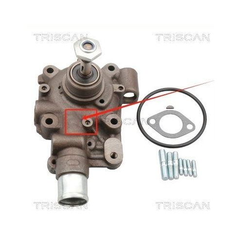 TRISCAN Wasserpumpe, Motork&uuml;hlung 8600 15035