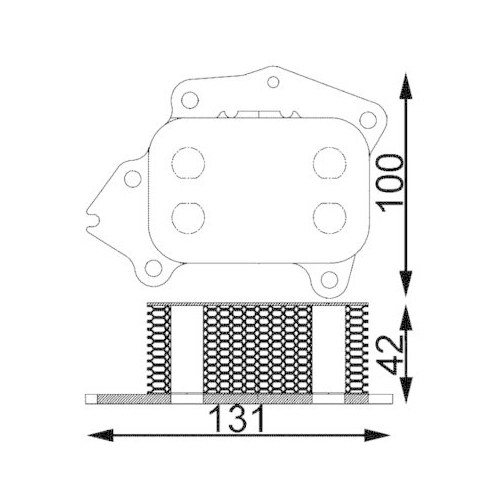 MAHLE &Ouml;lk&uuml;hler, Motor&ouml;l BEHR CLC 194 000S