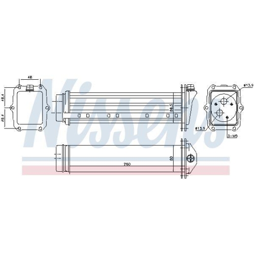 NISSENS Ladeluftkühler ** FIRST FIT ** 96432